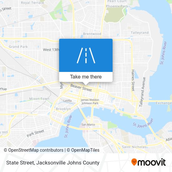 State Street map