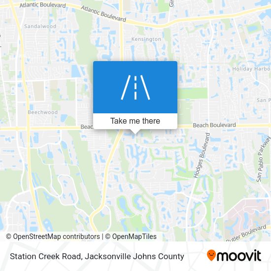 Mapa de Station Creek Road