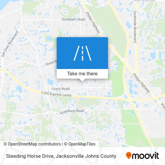 Mapa de Steeding Horse Drive