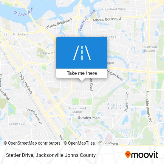 Stetler Drive map
