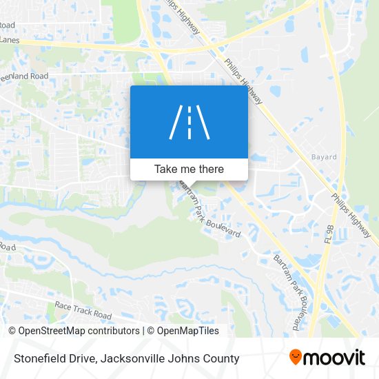Stonefield Drive map