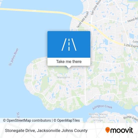 Mapa de Stonegate Drive