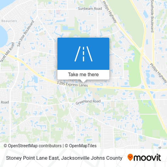 Mapa de Stoney Point Lane East