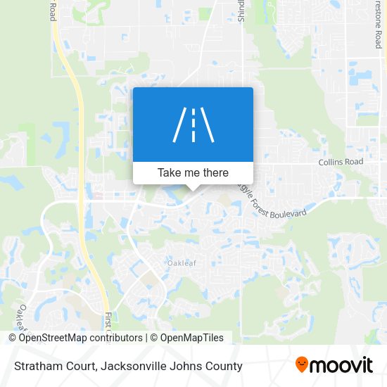 Stratham Court map