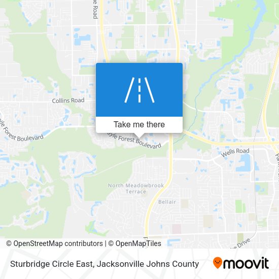 Sturbridge Circle East map