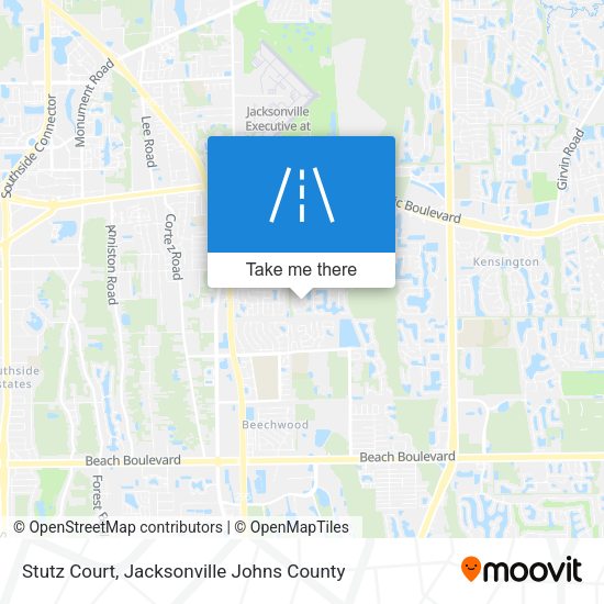 Stutz Court map