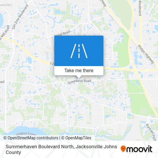 Mapa de Summerhaven Boulevard North