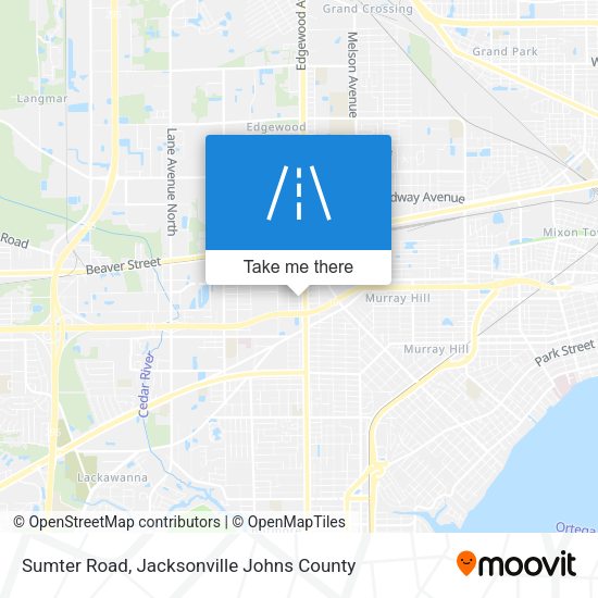 Sumter Road map