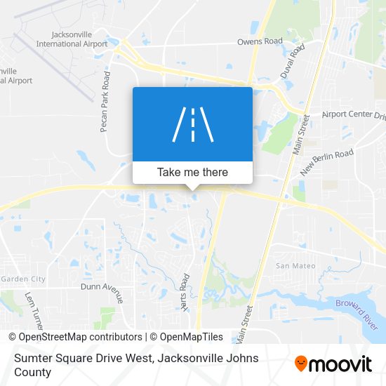 Mapa de Sumter Square Drive West