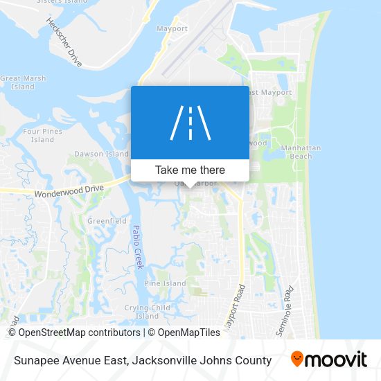Mapa de Sunapee Avenue East
