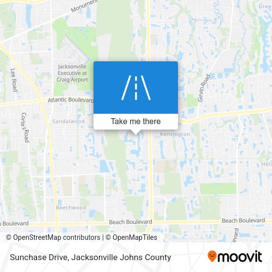 Sunchase Drive map