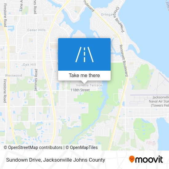 Sundown Drive map