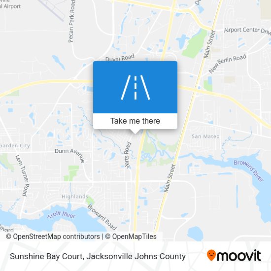 Sunshine Bay Court map