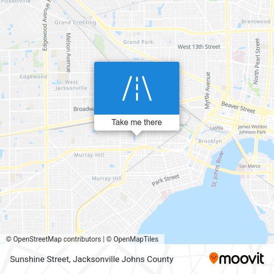 Sunshine Street map
