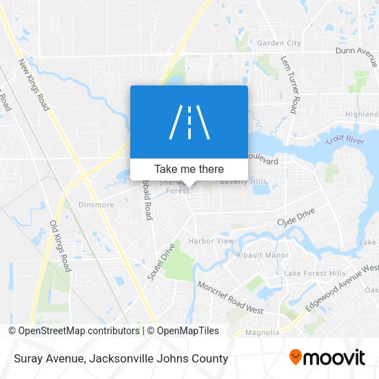 Suray Avenue map