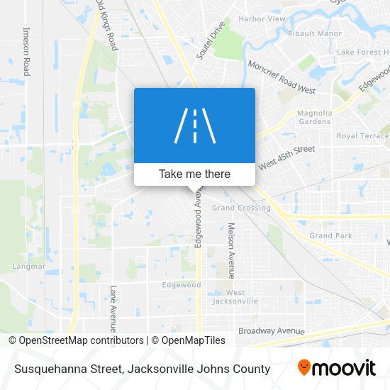 Susquehanna Street map