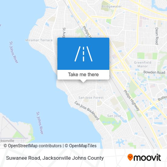 Mapa de Suwanee Road