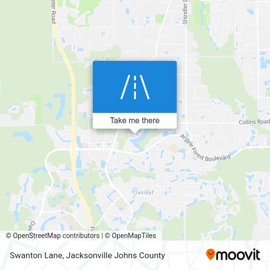 Mapa de Swanton Lane
