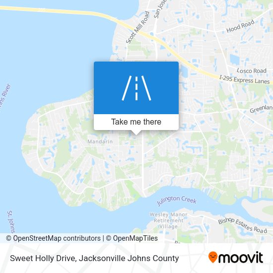 Sweet Holly Drive map