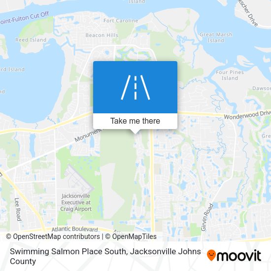 Mapa de Swimming Salmon Place South