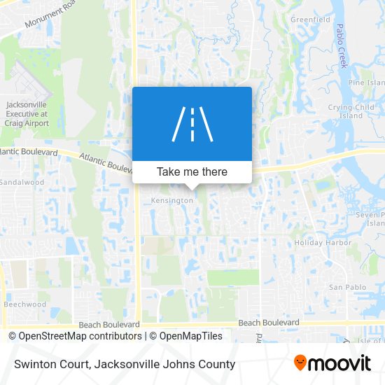 Swinton Court map