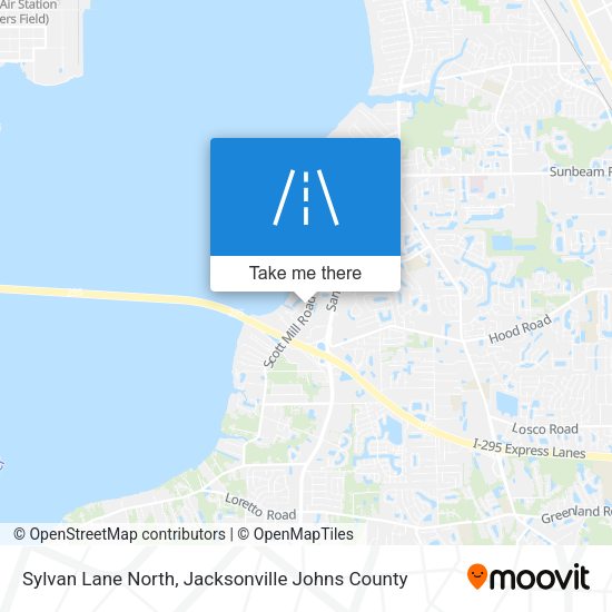 Mapa de Sylvan Lane North