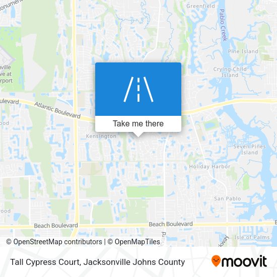 Tall Cypress Court map