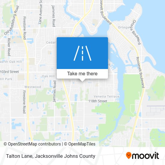 Mapa de Talton Lane