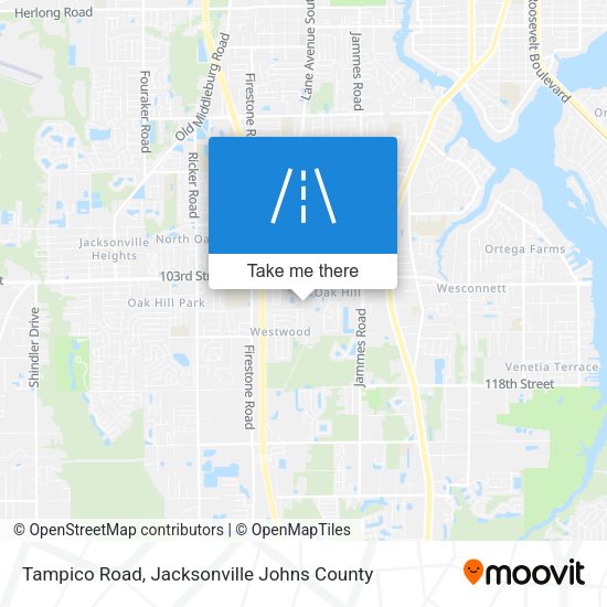 Tampico Road map