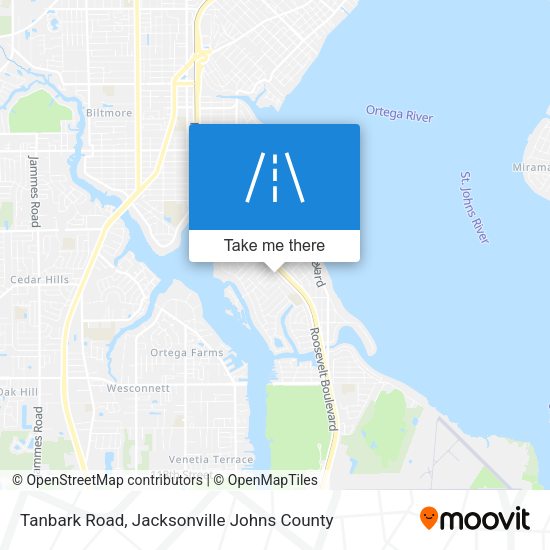 Mapa de Tanbark Road