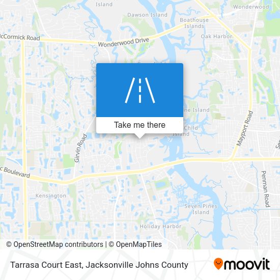 Mapa de Tarrasa Court East