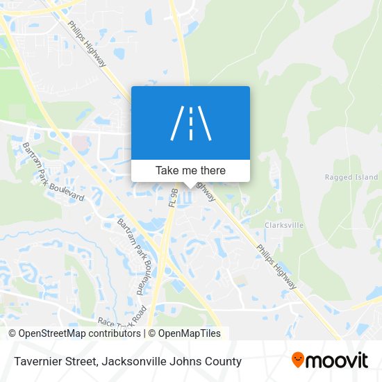 Tavernier Street map