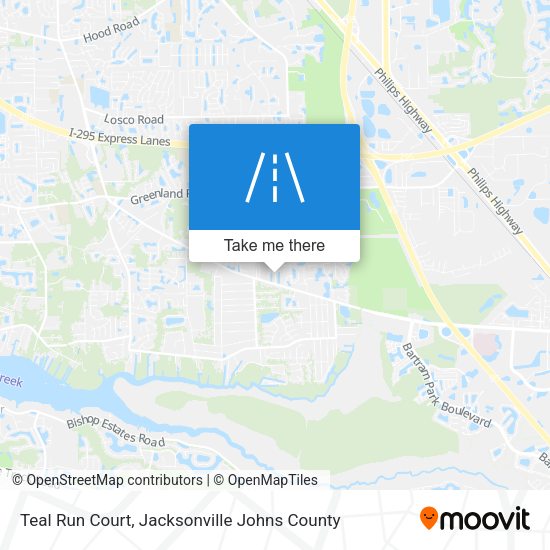 Mapa de Teal Run Court