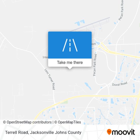 Mapa de Terrell Road