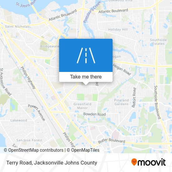 Terry Road map