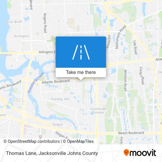 Thomas Lane map
