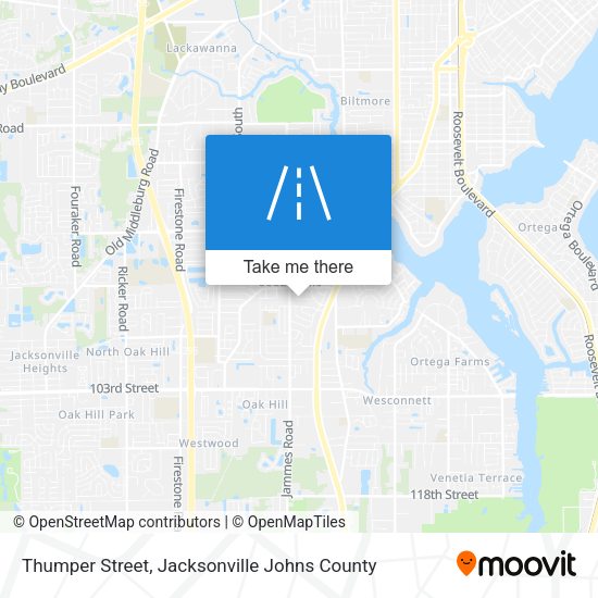 Thumper Street map