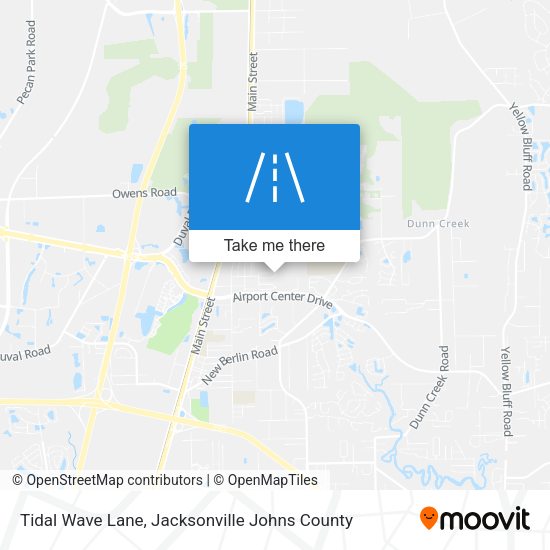 Mapa de Tidal Wave Lane