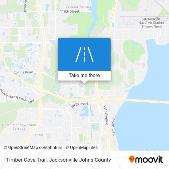 Timber Cove Trail map