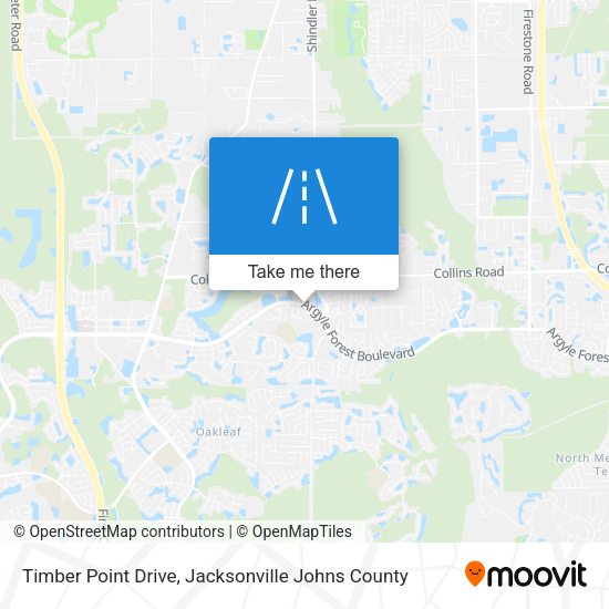 Timber Point Drive map