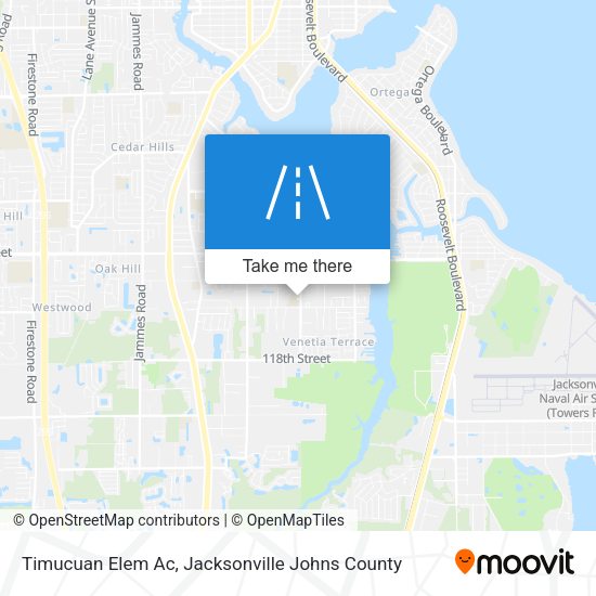 Timucuan Elem Ac map