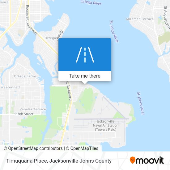 Mapa de Timuquana Place