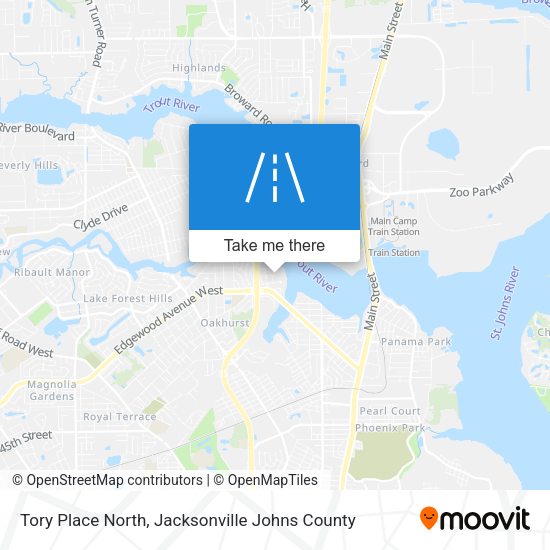Tory Place North map