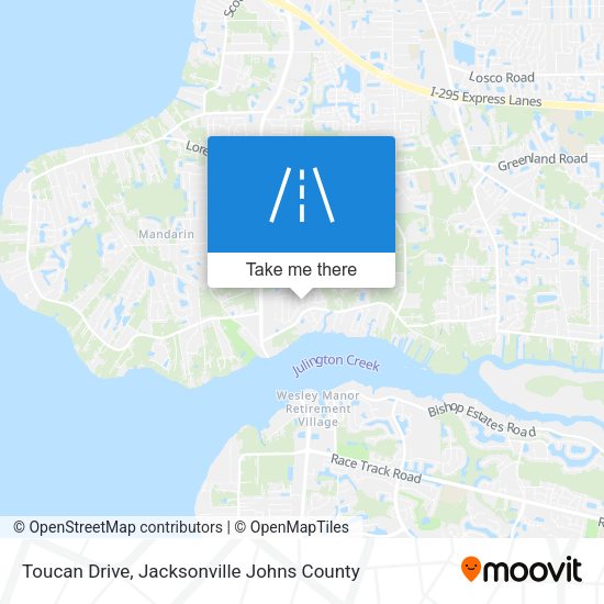 Toucan Drive map