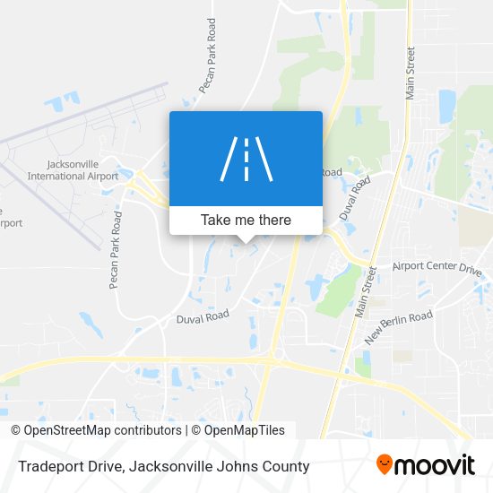 Mapa de Tradeport Drive