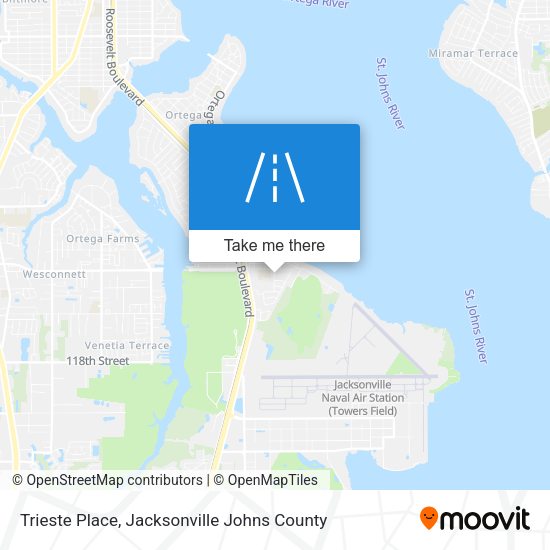 Trieste Place map