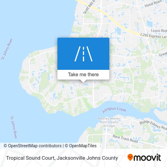 Mapa de Tropical Sound Court