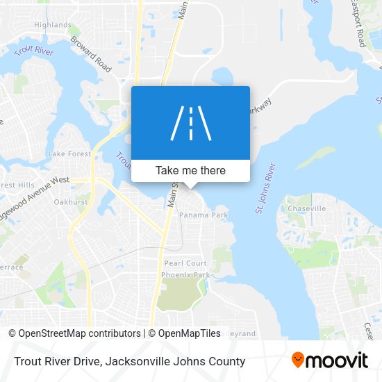 Mapa de Trout River Drive