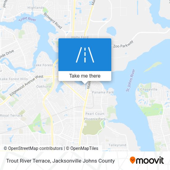 Trout River Terrace map