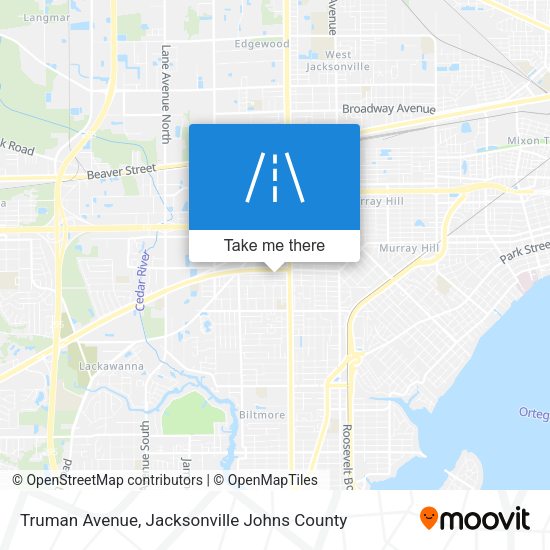 Mapa de Truman Avenue